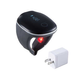 三栄メディシス リング型 パルスオキシメータ チェックミーリング Lサイズ 充電アダプタセット 【管理医療機器/特定保守管理医療機器】 CMR-L