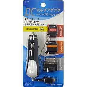 オズマ ｢micro USB+Dock･FOMA 3G･au｣DC充電器 ID-105K