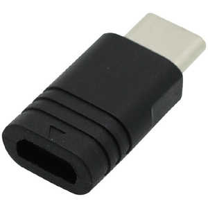 インプリンク Type-C/microUSB対応 変換コネクタ 3A BK ICCMC302BK