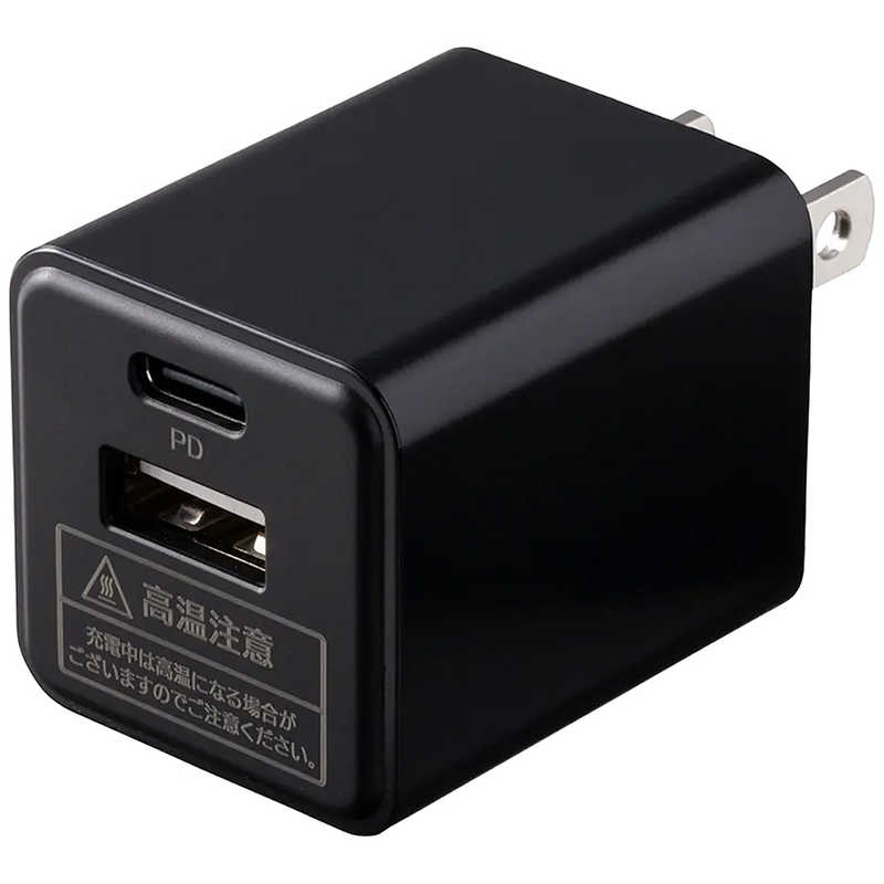 ビックアイデア ビックアイデア PDアダプター 30W ［2ポート(タイプA タイプC) / USB Power Delivery対応 / GaN(窒化ガリウム) 採用］ ブラック BIT-ACPD302AK BIT-ACPD302AK