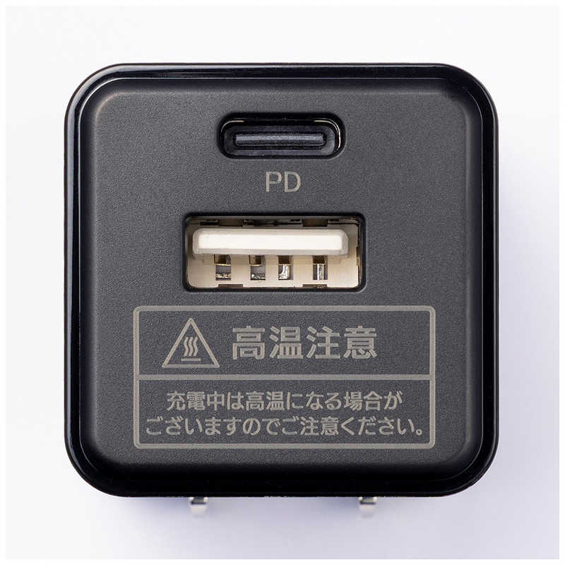 ビックアイデア ビックアイデア PDアダプター 30W ［2ポート(タイプA タイプC) / USB Power Delivery対応 / GaN(窒化ガリウム) 採用］ ブラック BIT-ACPD302AK BIT-ACPD302AK