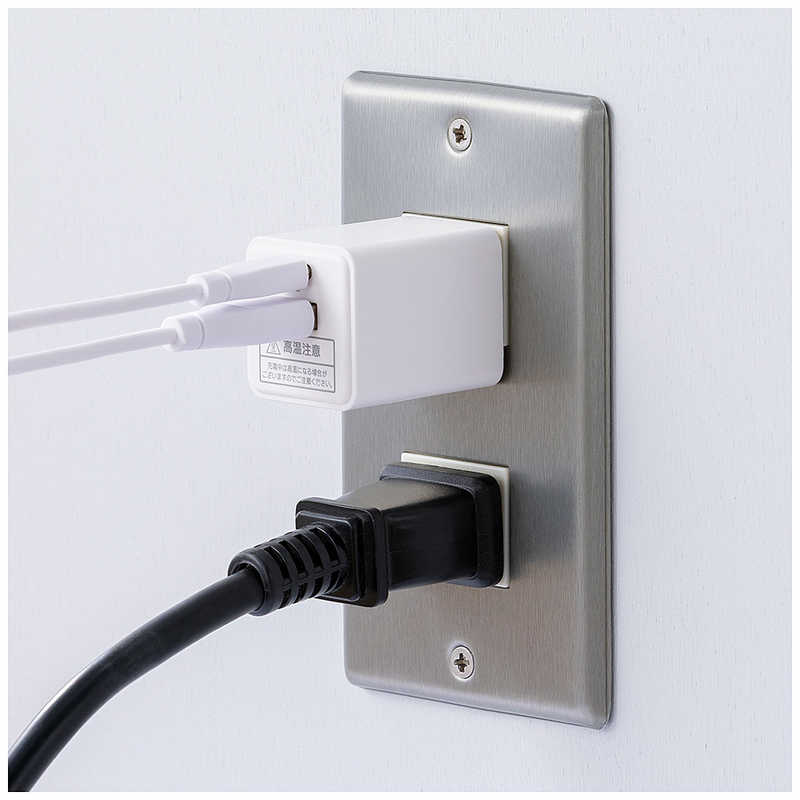 ビックアイデア ビックアイデア PDアダプター 30W ［2ポート(タイプA タイプC) / USB Power Delivery対応 / GaN(窒化ガリウム) 採用］ ブラック BIT-ACPD302AK BIT-ACPD302AK