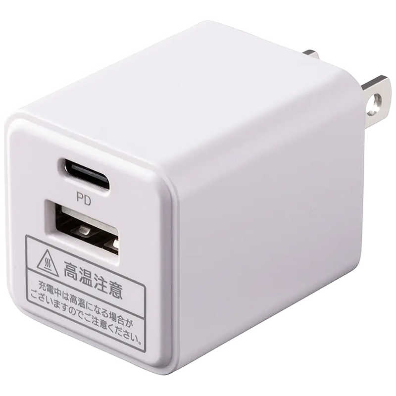 ビックアイデア ビックアイデア PDアダプター 30W ［2ポート(タイプA タイプC) / USB Power Delivery対応 / GaN(窒化ガリウム) 採用］ ホワイト BIT-ACPD302AW BIT-ACPD302AW