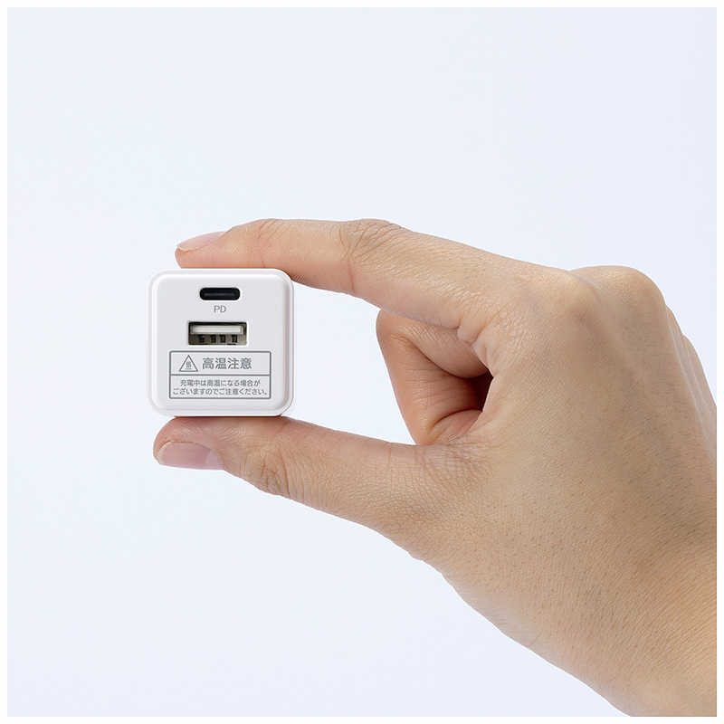 ビックアイデア ビックアイデア PDアダプター 30W ［2ポート(タイプA タイプC) / USB Power Delivery対応 / GaN(窒化ガリウム) 採用］ ホワイト BIT-ACPD302AW BIT-ACPD302AW