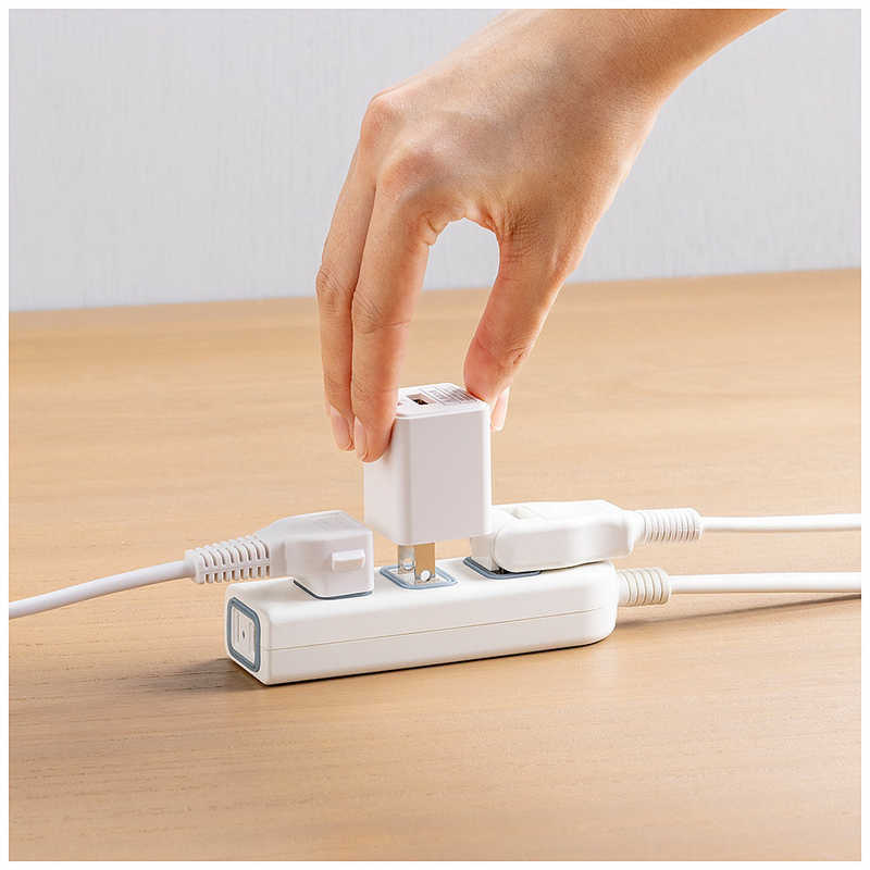 ビックアイデア ビックアイデア PDアダプター 30W ［2ポート(タイプA タイプC) / USB Power Delivery対応 / GaN(窒化ガリウム) 採用］ ホワイト BIT-ACPD302AW BIT-ACPD302AW
