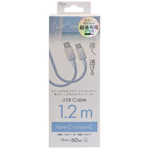 CvN SheerJ[Type-C/Type-CP[u 1.2m BL mUSB Power DeliveryΉn IMUCCHCL120BL