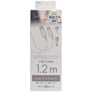 CvN SheerJ[Type-C/Type-CP[u 1.2m WH mUSB Power DeliveryΉn IMUCCHCL120WH