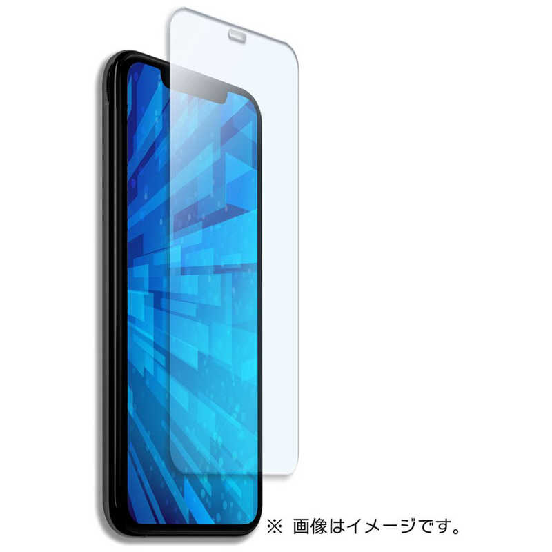 マイキー マイキー iPhone12mini 5.4インチ対応 プレミアム超強化ガラス ブルーライトカット B14-23314TP B14-23314TP