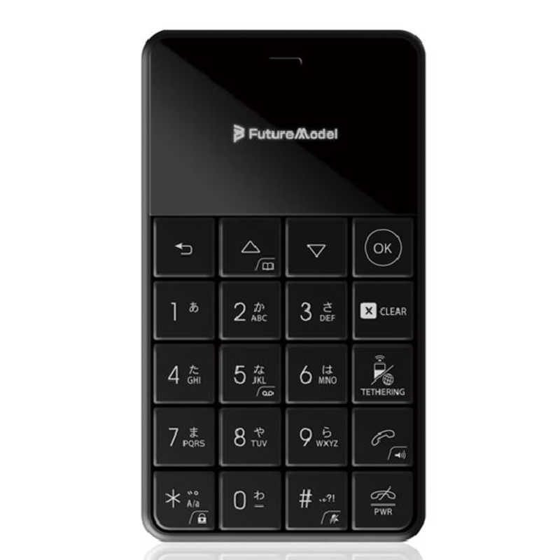フューチャーモデル フューチャーモデル FutureModel フューチャーモデル NichePhone-S-4G ブラック MOBN1801BK MOBN1801BK