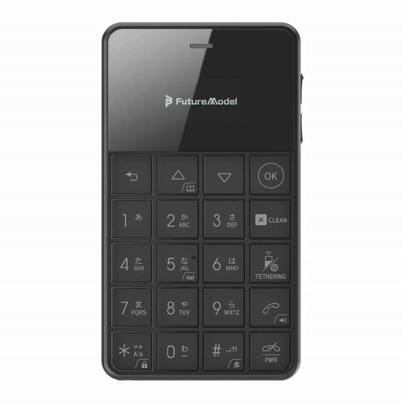 フューチャーモデル フューチャーモデル SIMフリー携帯電話　Niche Phone-S+［ストレージ：4GB］ ブラック MOB-N18-01-BLACK MOB-N18-01-BLACK