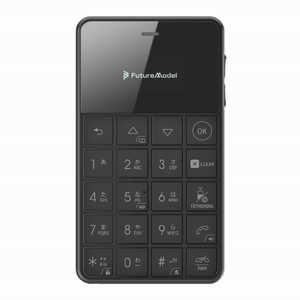 フューチャーモデル SIMフリー携帯電話　Niche Phone-S+［ストレージ：4GB］ ブラック MOB-N18-01-BLACK