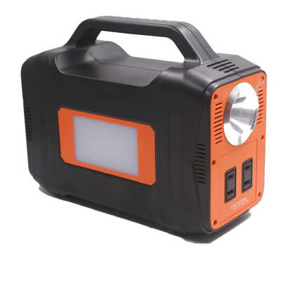 新東京物産 ポータブル電源(日本使用 PSE取得製品) 新東京物産 【アウトレット】ポータブル電源 [130Wh /8出力 /ソーラー