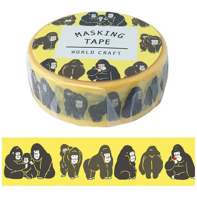 ワールドクラフト ワールドクラフト マスキングテープ15mm gorilla MT15037 MT15037
