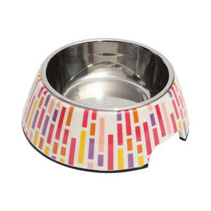 ルークラン スタイリーボウル S 犬猫用食器 シャワーピンク ルークラン スタイリーボウル S 犬猫用食器 シャワーピンク