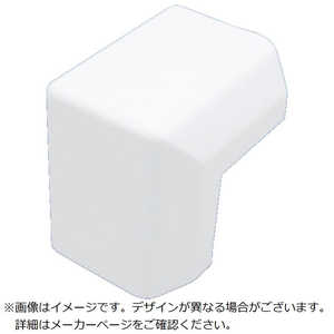 未来工業 未来 2号モール付属品(出ズミ) カベ白 MLD2W 未来工業 未来 2号モール付属品(出ズミ) カベ白 MLD2W