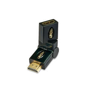 LINDY HDMI 3D�ϊ��A�_�v�^ (HDMI �I�X to HDMI ���X) ver2.0 �mHDMI��HDMI / �C�[�T�l�b�g�Ή��n �u���b�N 41096