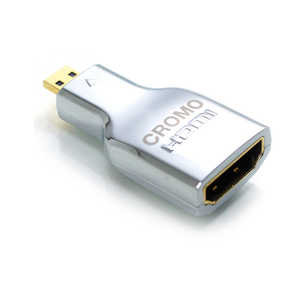 LINDY HDMI�ϊ��A�_�v�^ (microHDMI to HDMI) ver2.0 �wCROMO LINE�x �mHDMI��MicroHDMI / �C�[�T�l�b�g�Ή��n �V���o�[ 41510