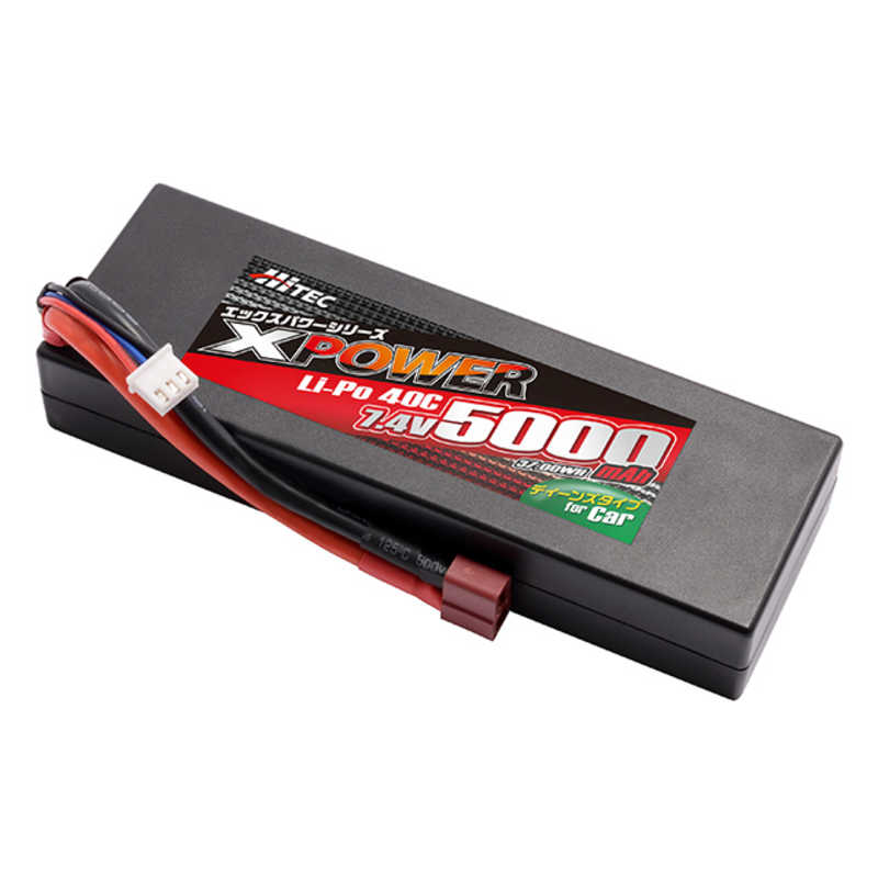 ハイテックジャパン ハイテックジャパン X POWER Li-Po 7.4V 5000mAh 40C（for Car） XP90068 XP90068
