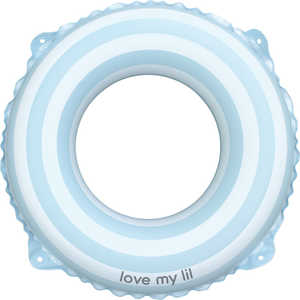 LOVEMYLIL スイムリング 60cm ブルーストライプ