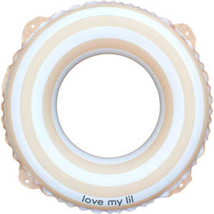 LOVEMYLIL スイムリング 60cm サンドストライプ