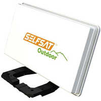 INBYTE J05TK　BS/110°CSアンテナ INBYTE フラット型ポータブルBS・110°CSアンテナセット J05TK の