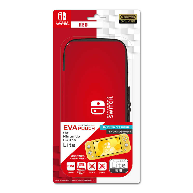 アイレックス アイレックス EVAポーチ for Nintendo Switch Lite RED SWLEVAポｰチRD SWLEVAポｰチRD