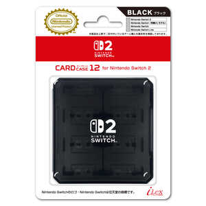 アイレックス カードケース12 for Nintendo Switch2 ブラック ILX2S396 アイレックス カードケース12 for Nintendo Switch2 ブラック ILX2S396