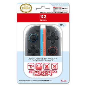 アイレックス Joy-Con2用TPUカバー for Nintendo Switch2 クリア ILX2S399 アイレックス Joy-Con2用TPUカバー for Nintendo Switch2 クリア ILX2S399
