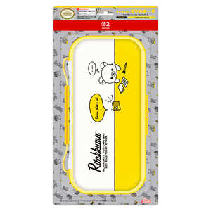 アイレックス キャラクターEVAポーチ for Nintendo Switch2 リラックマ Rilakkuma Casual ILX2S403