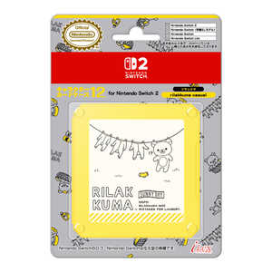アイレックス キャラクターカードケース12 for Nintendo Switch2 リラックマ Rilakkuma Casual ILX2S412