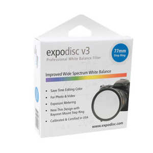 イメージビジョン Expoimaging 社ExpoDisc V3 ホワイトバランスフィルター ExpoDiscv377mm