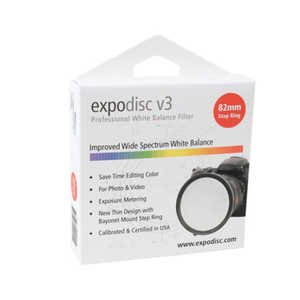 イメージビジョン Expoimaging 社ExpoDisc V3 ホワイトバランスフィルター ExpoDiscv382mm