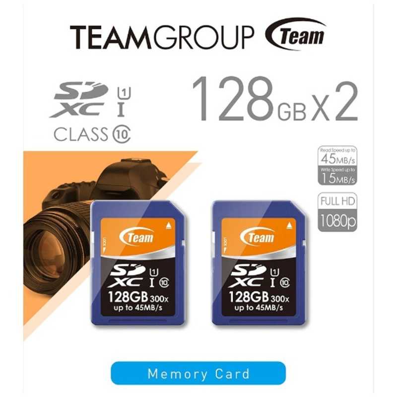 TEAM TEAM SDXCカード TXC128GU1DP TXC128GU1DP