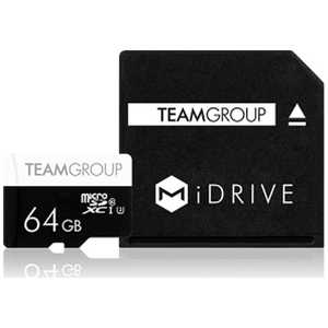 TEAM microSDXCカード TUSDX64GU339