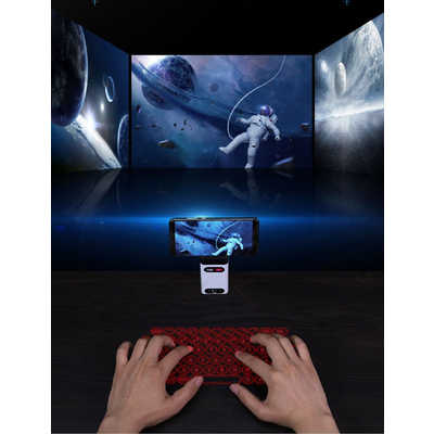 グローチャー キーボード 投影式(Android/iOS/Mac/Win) ［ワイヤレス