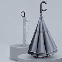 グローチャー (長傘) 圧倒的な大きさで雨を凌げる！ 従来の傘の概念を