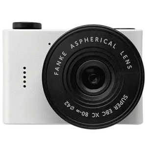 �O���[�`���[ ���g���Ȏʐ^���B��钴�~�j�J�����g�C�f�W�^���J���� retroCUBE GLOTURE �z���C�g GEE-RETROCUBE-WH