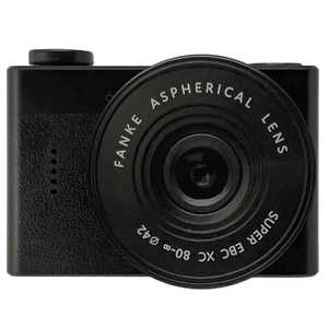 �O���[�`���[ ���g���Ȏʐ^���B��钴�~�j�J�����g�C�f�W�^���J���� retroCUBE GLOTURE �u���b�N GEE-RETROCUBE-BK