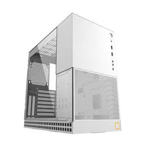 GEOMETRICFUTURE PCケース［ATX /Micro ATX /Extended ATX /Mini-ITX］Model 4 King Arthur White ホワイト GF-M4-KAT-WT