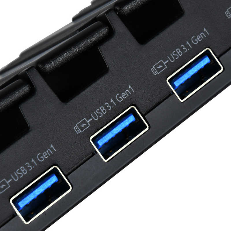 SILVERSTONE SILVERSTONE AC - USB充電器 タブレット･スマホ対応 2.4A [10ポート:USB TypeA] SST-UC04B-PRO ブラック SST-UC04B-PRO ブラック