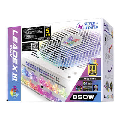 SUPERFLOWER PC電源 LEADEX III GOLD ARGB 850W［850W /ATX /Gold 