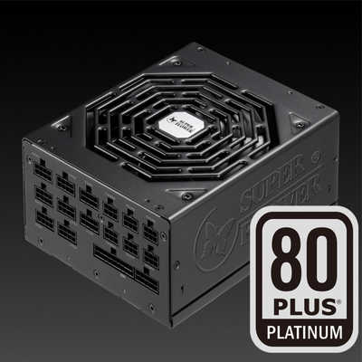 SuperFlower LEADEX PLATINUM SE 1000W 電源 SUPERFLOWER PC電源 LEADEX PLATINUM SE 1000W-BK［1000W /ATX