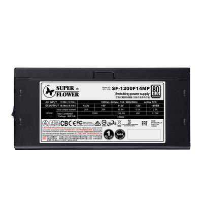 SUPERFLOWER PC電源 LEADEX PLATINUM SE 1200W［1200W /ATX /Platinum