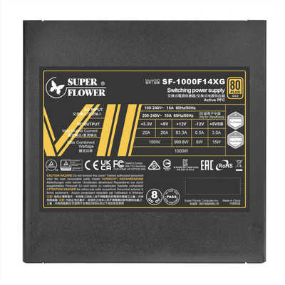 SUPERFLOWER PC電源 LEADEX VII GOLD(SF-1000F14XG BK)［1000W