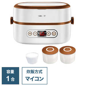 ソウイジャパン マルチ炊飯器 1合 ホワイト SY-110 ソウイジャパン マルチ炊飯器 1合 ホワイト SY-110