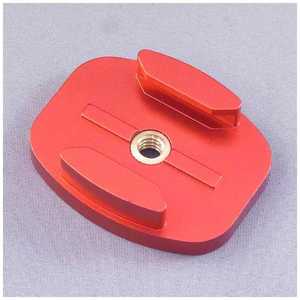 GOBROS. 三脚用アルミ・フラットマウント -Standard(レッド) GB0109 GOBROS. 三脚用アルミ・フラットマウント -Standard(レッド) GB0109