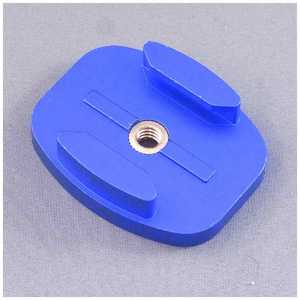 GOBROS. 三脚用アルミ・フラットマウント -Standard(ブルー) GB0109 GOBROS. 三脚用アルミ・フラットマウント -Standard(ブルー) GB0109