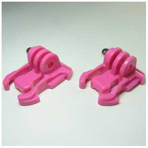 GOBROS. フラットマウント対応 クイック・クランプバックル(2個SET) GB0111 (ピンク) GOBROS. フラットマウント対応 クイック・クランプバックル(2個SET) GB0111 (ピンク)