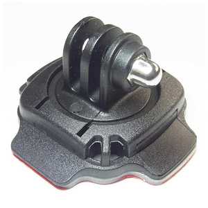 GOBROS. ヘルメット対応 360°回転式 クランプマウント(ブラック) GB0114 GOBROS. ヘルメット対応 360°回転式 クランプマウント(ブラック) GB0114