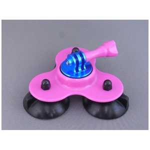 GOBROS. 吸盤式 UFOクランプマント(ピンク) GB0115 GOBROS. 吸盤式 UFOクランプマント(ピンク) GB0115
